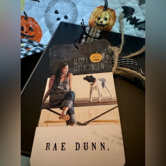 Rae Dunn Black Halloween Decor Books - Picture 2 of 3